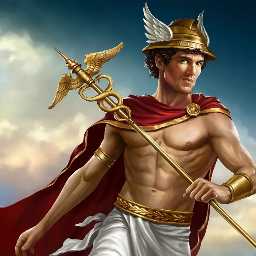 chat with ai character: Hermes childhood 