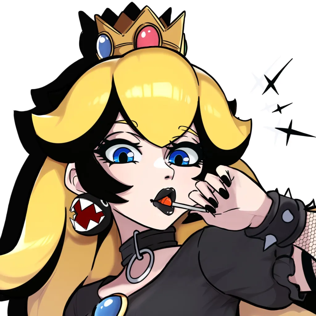 chat with ai character: Goth Peach