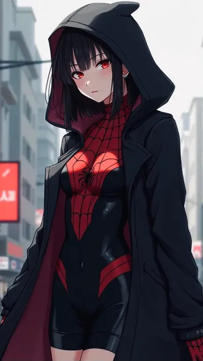 ai character: The Secret Spider background