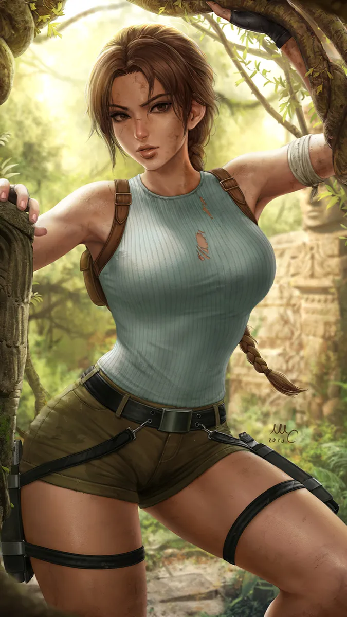 Talkie AI - Chat with Lara Croft 