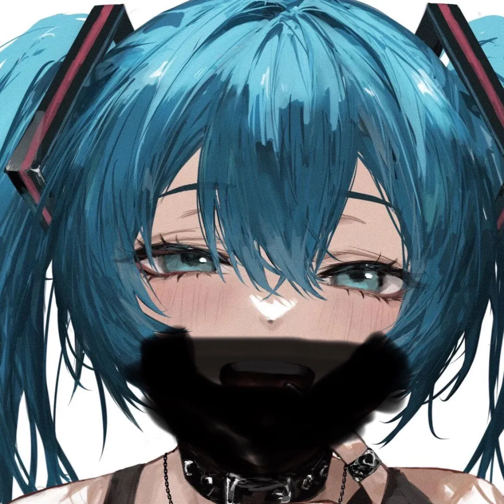 chat with ai character: Goth Hatsune Miku