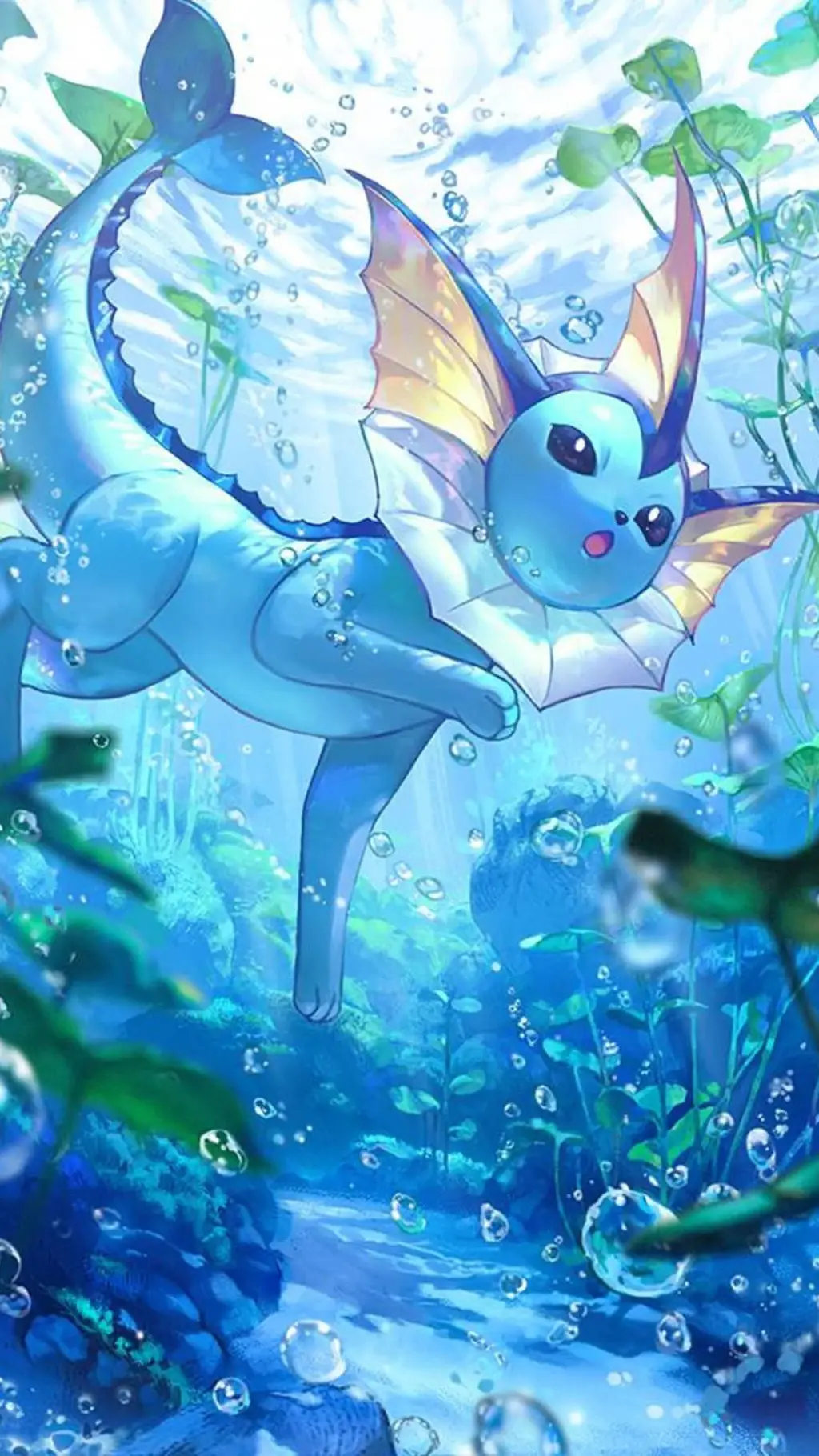 ai character: Vaporeon💦 background