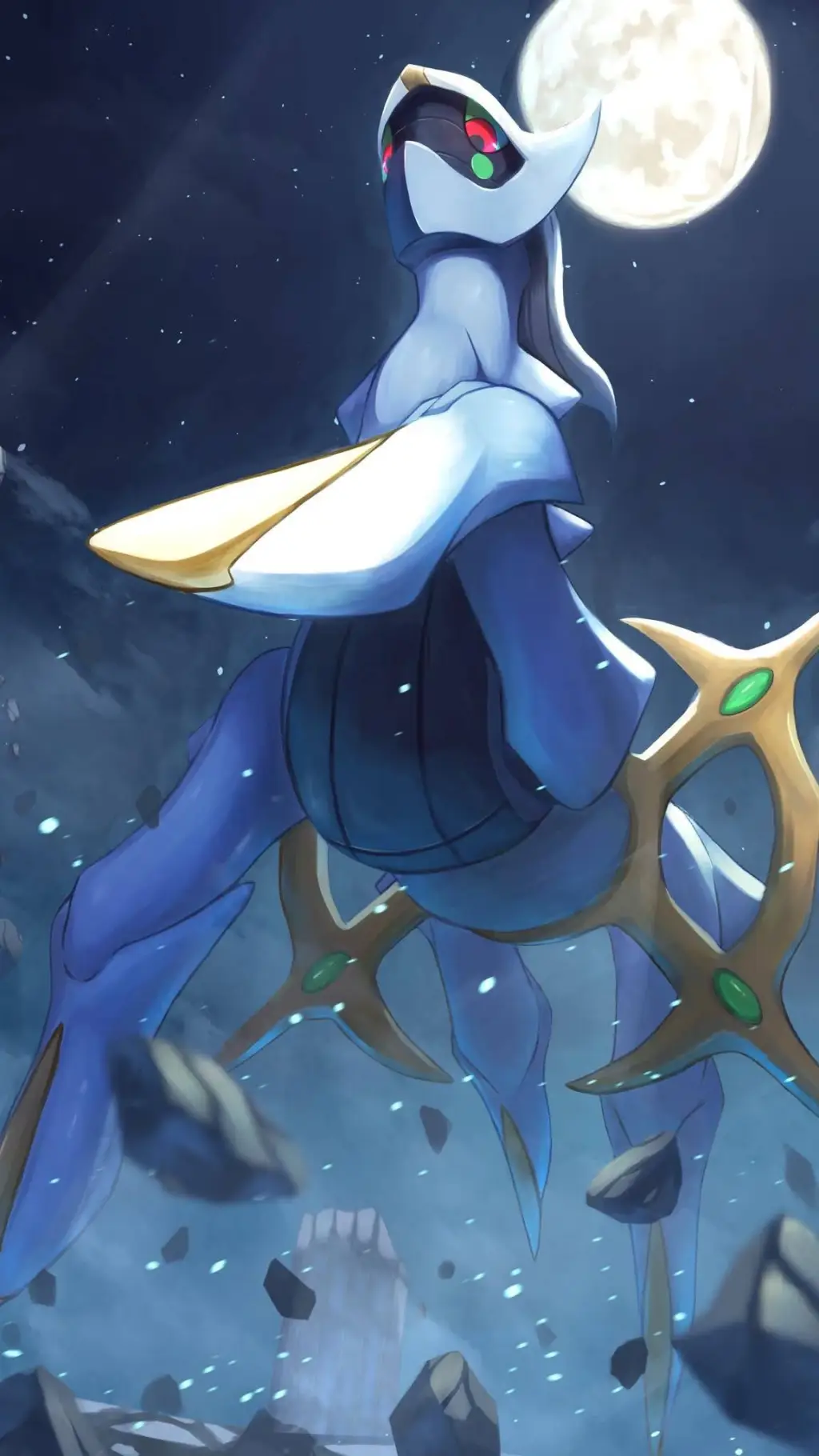ai character: Arceus  background