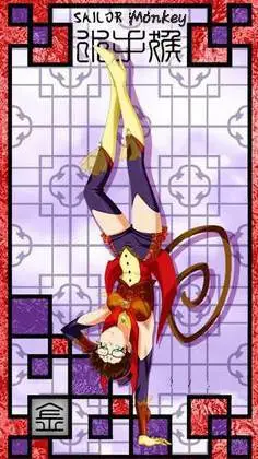 ai character: Sailor Monkey  🐒  background