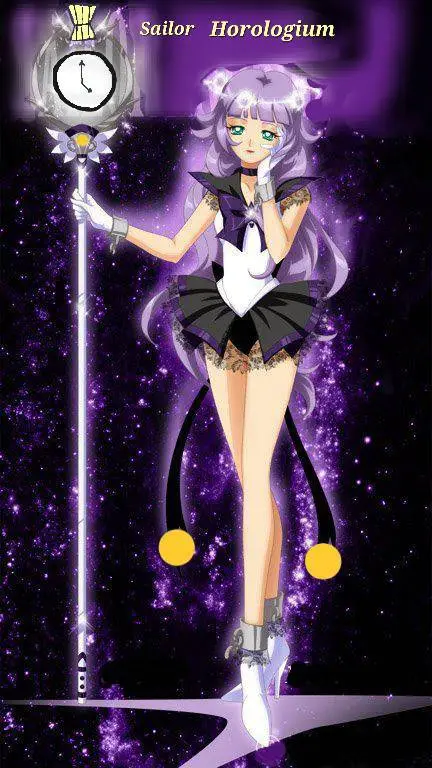 ai character: Sailor Horologium🕰 background