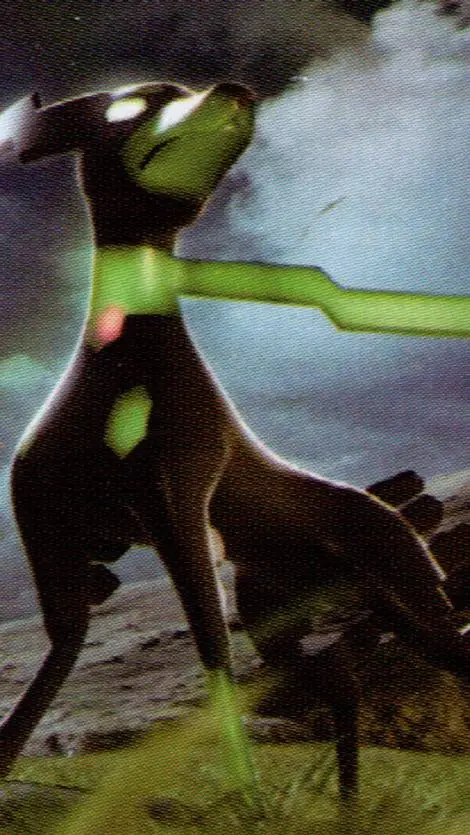 ai character: 10% form Zygarde  background