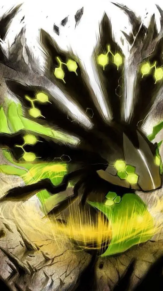 ai character: 50% form Zygarde  background