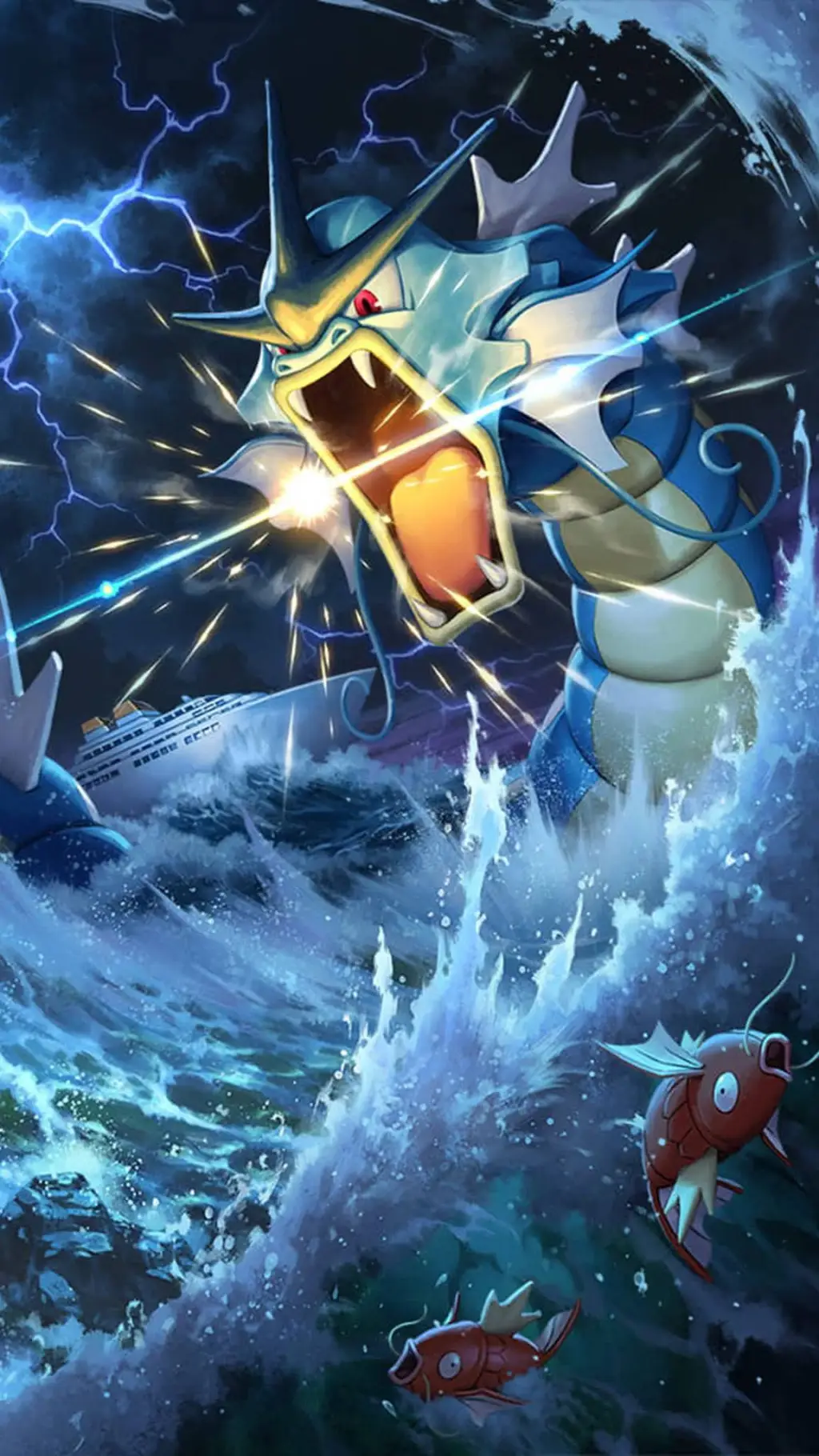 ai character: Gyarados  background