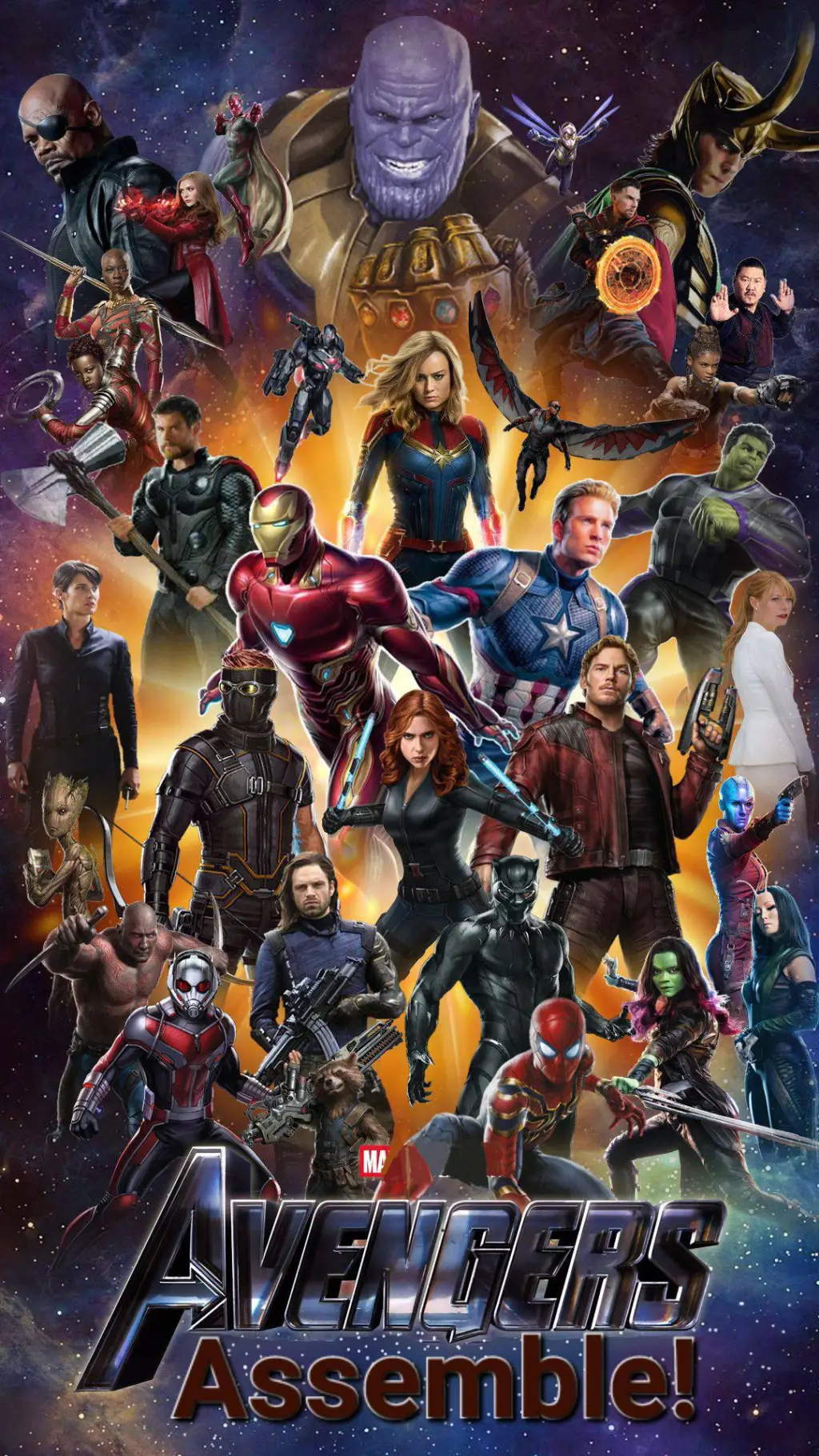 ai character: AvengersAssemble!🦃 background