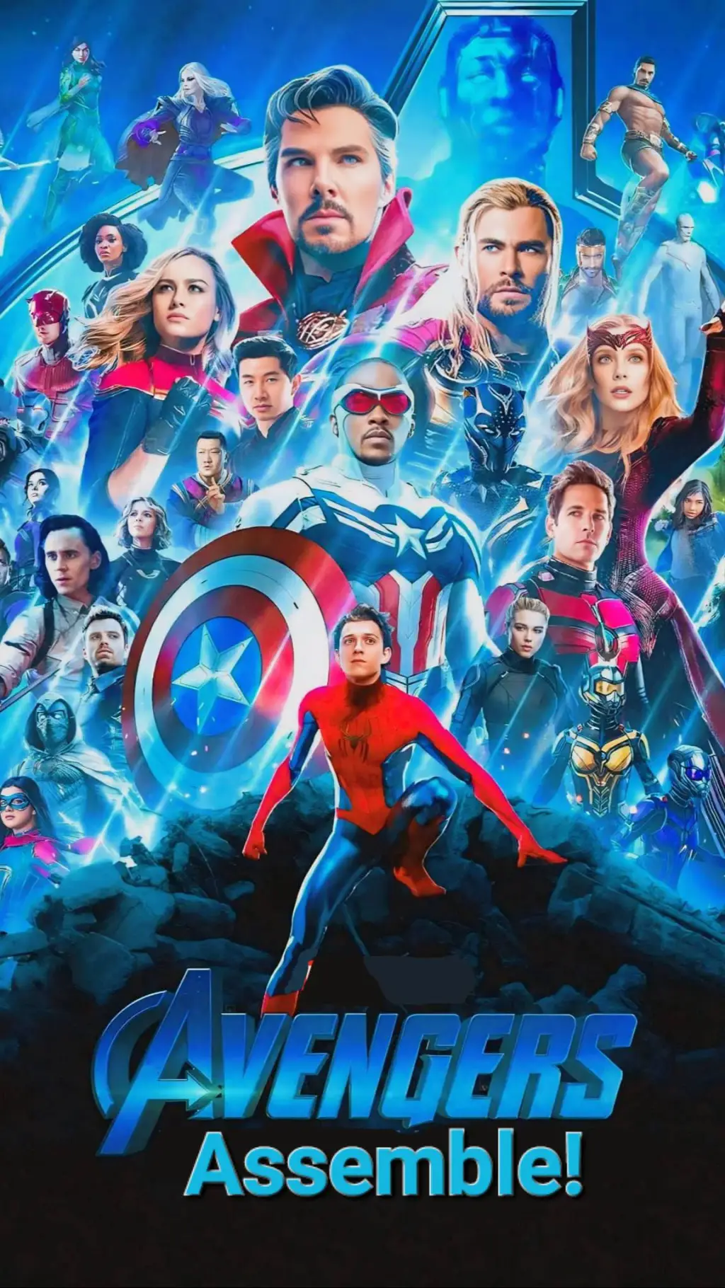 ai character: Avengers Assemble! background