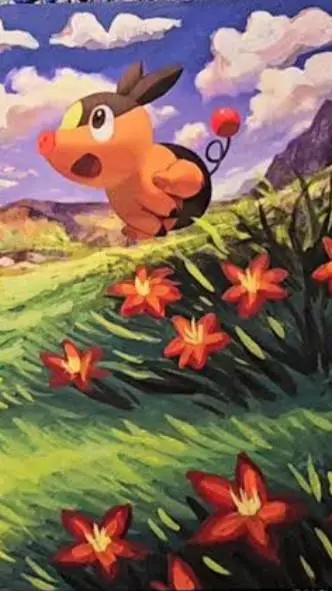 ai character: Tepig🔥 background