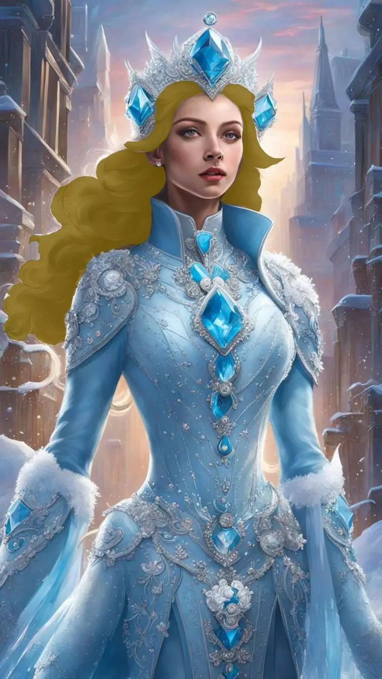 ai character: Queen Annette 🧊 background