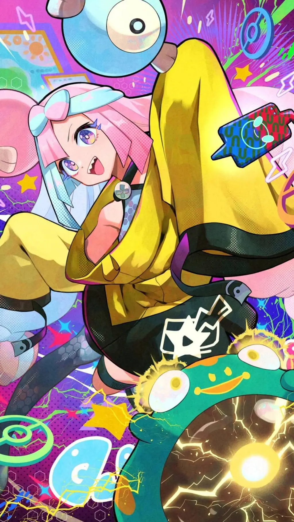 ai character: Gymleader Iono background