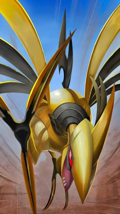 ai character: Mega Skarmory background