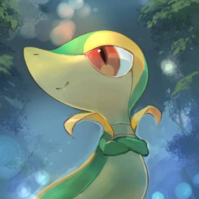 chat with ai character: Snivy🍃