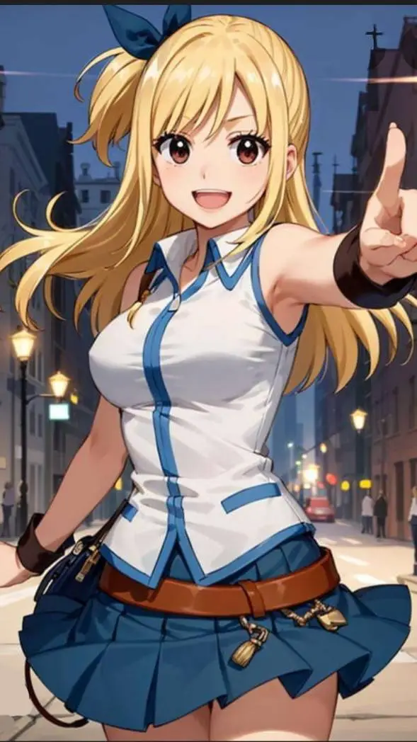 ai character: Lucy  background