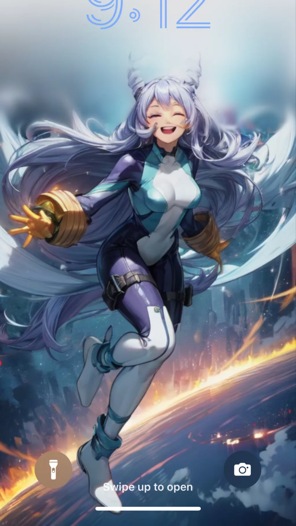 ai character: Nejire remade background