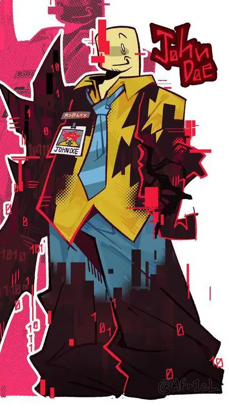 ai character: jhon doe background