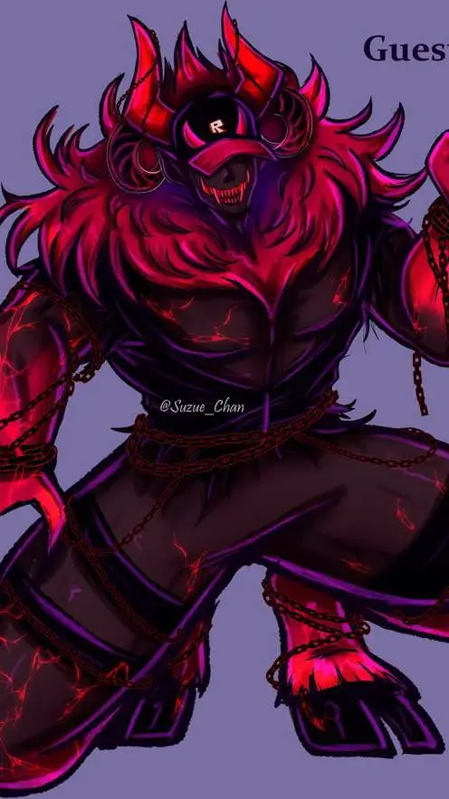 ai character: guest 666 background