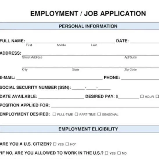 chat with ai character: A JOB APPLICATION