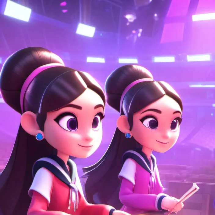 chat with ai character: twin sisters 1