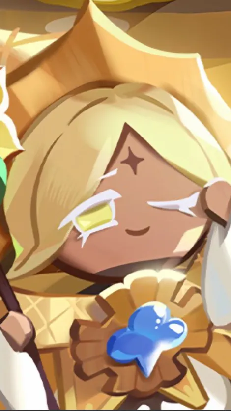 ai character: pure vanilla background