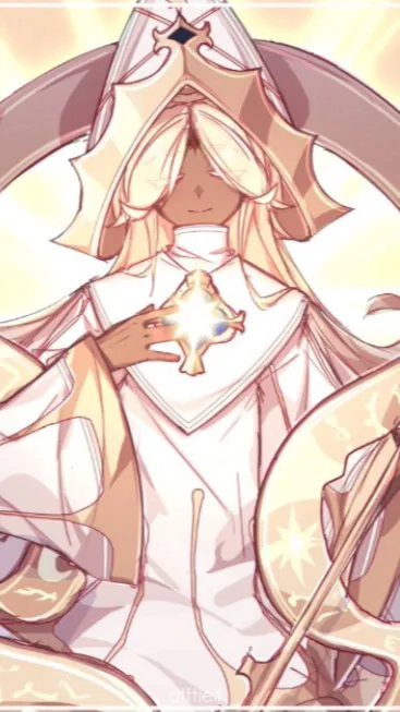 ai character: pure vanilla cooki background