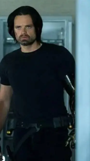 ai character: bucky Barnes  background
