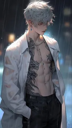 ai character: .-.asher.-. background