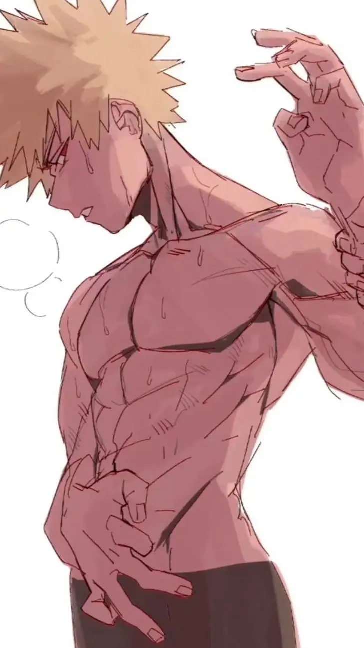 ai character: Katsuki bakugo background