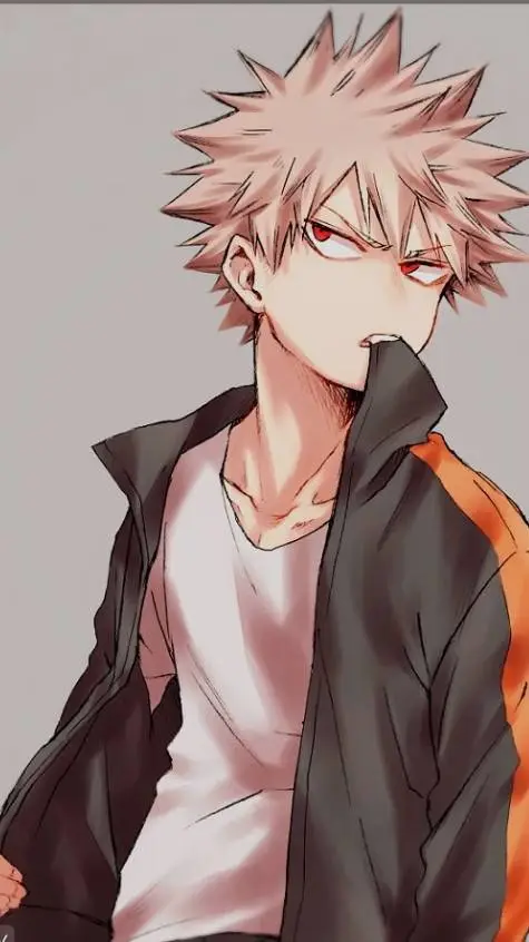 ai character: Katsuki Bakugo background