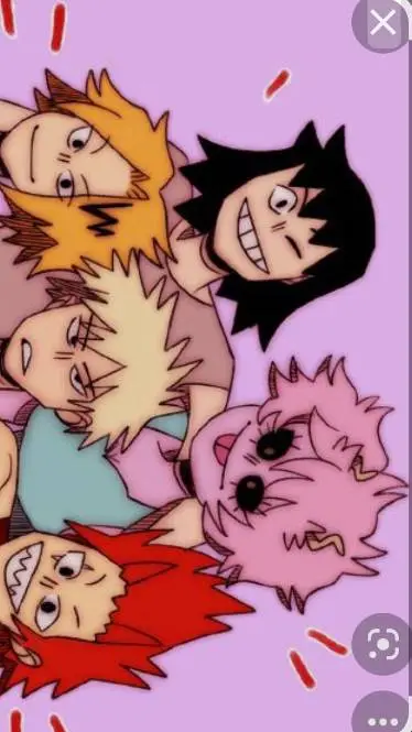 ai character: mha hero horror  background
