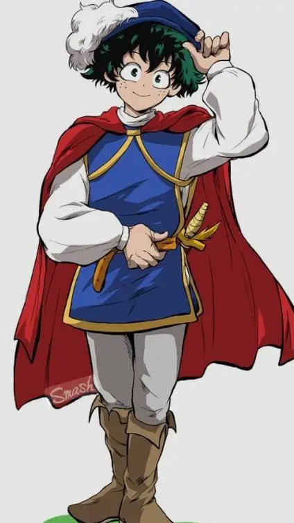 ai character: Prince izuku  background