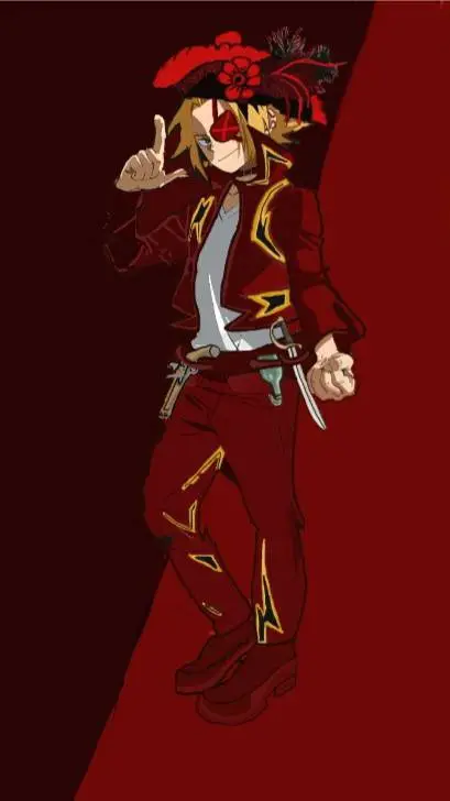 ai character: Burlesque  background