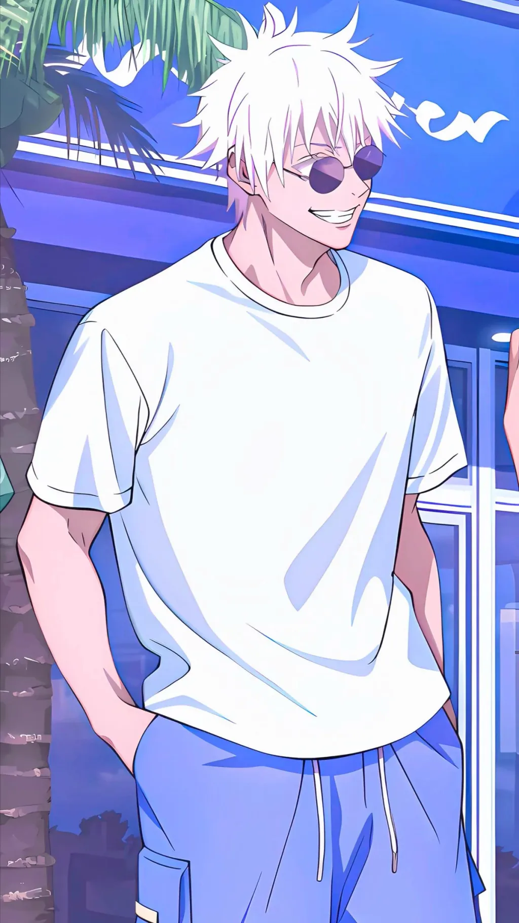 ai character: Satoro Gojo  background