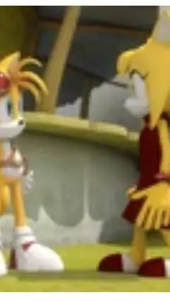 ai character: tails x zooey  background