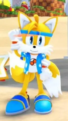 ai character: tails miles prower background
