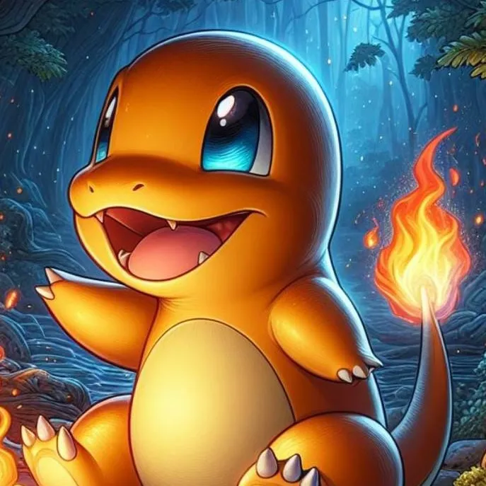 chat with ai character: Charmander 