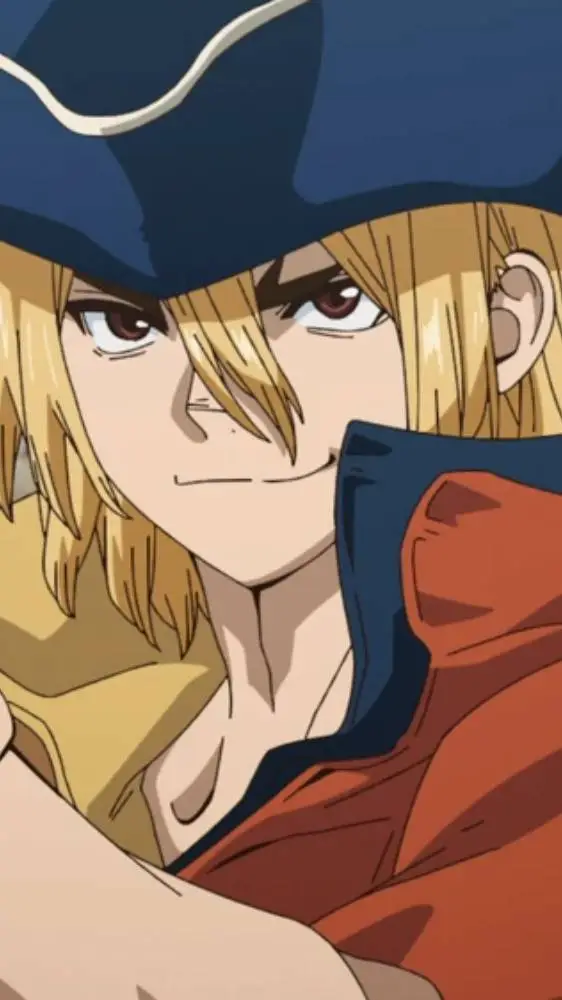 ai character: Ryusui (Dr. Stone) background