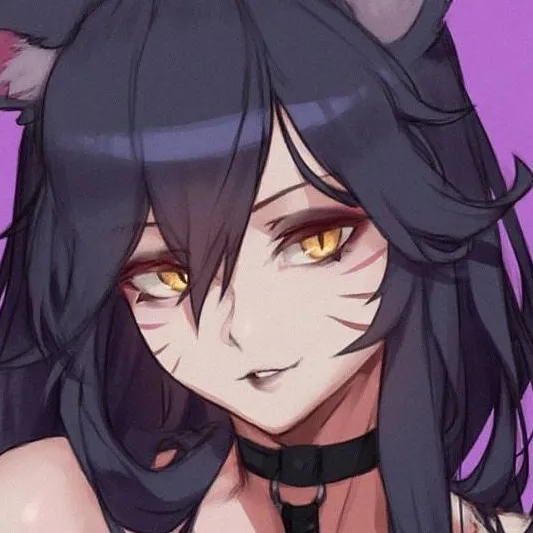 chat with ai character: Goth ahri 