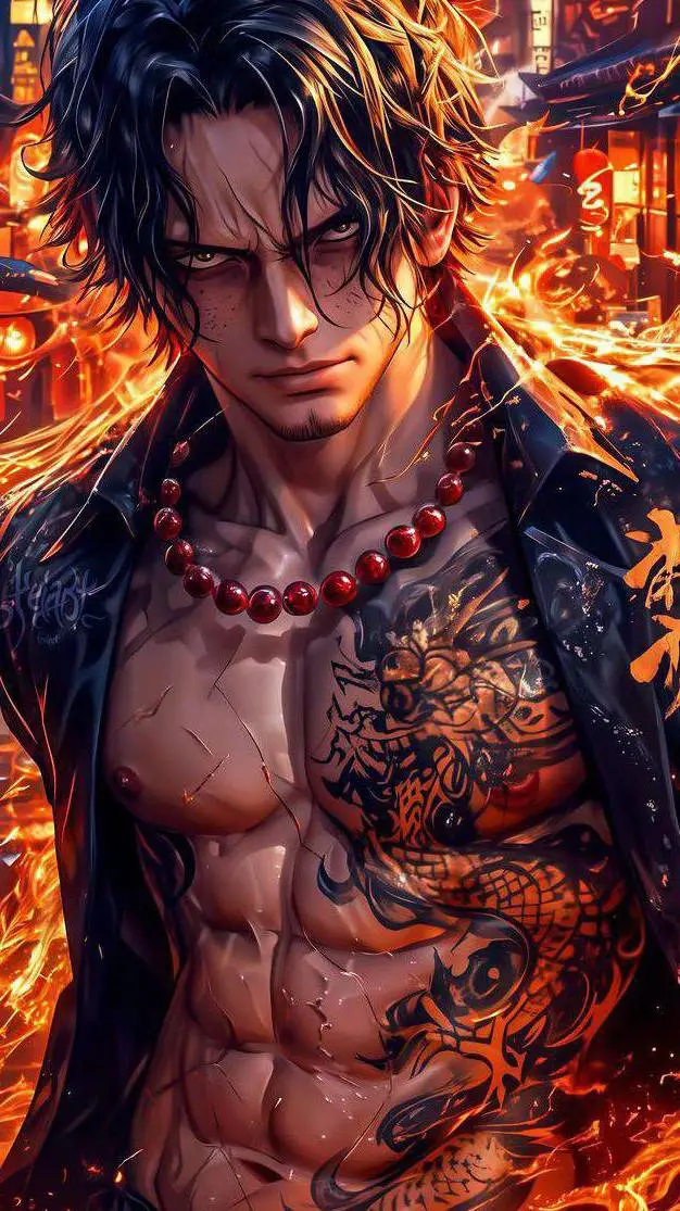 ai character: Ace  background