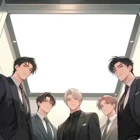 chat with ai character: 5 men