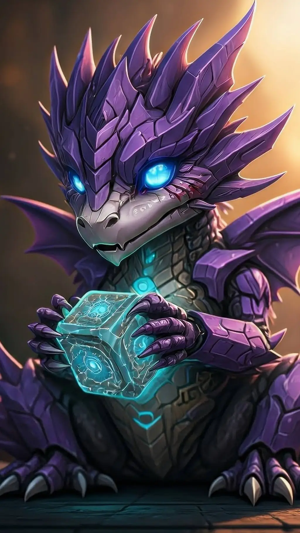 ai character: Fluxia background