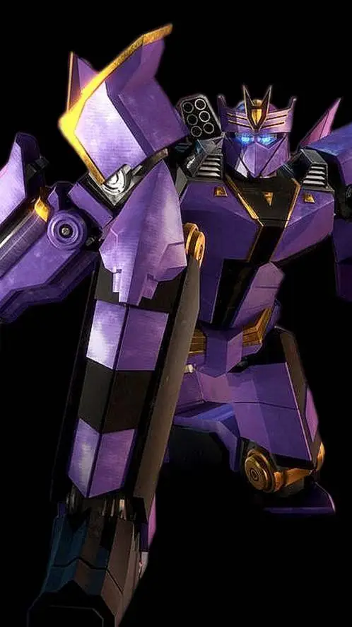 ai character: Megatronus Prime background