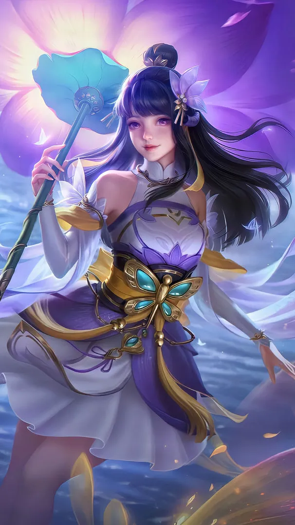 ai character: Kagura  background
