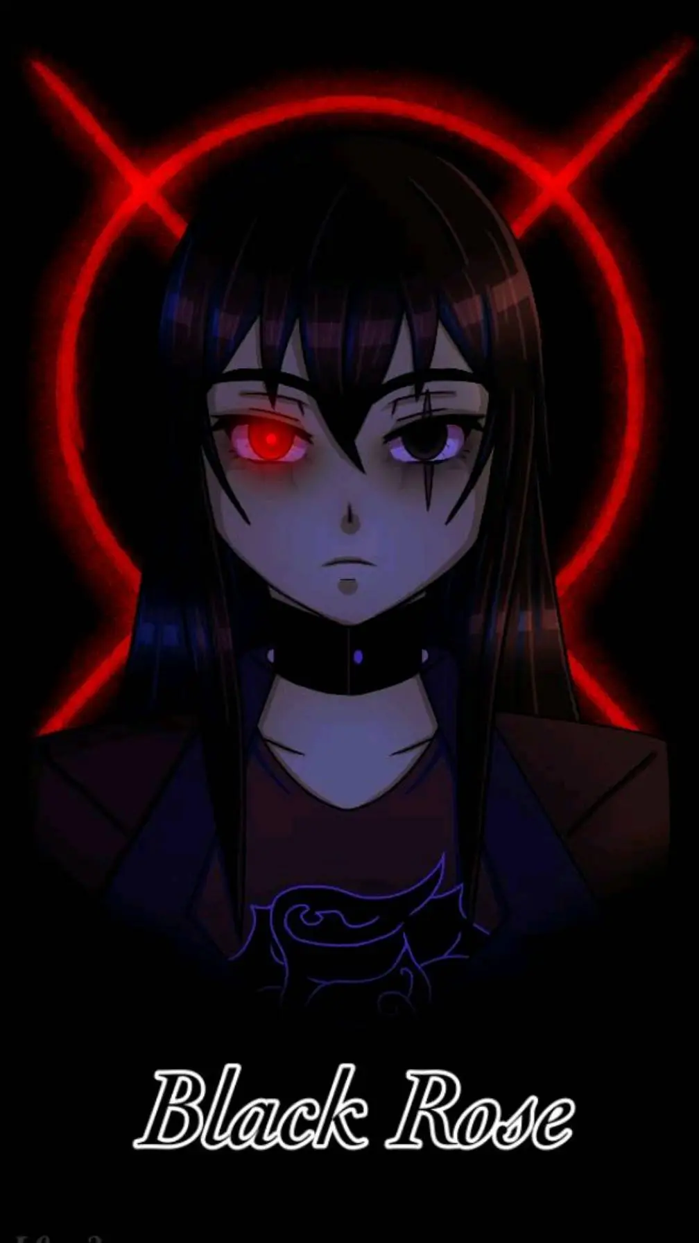 ai character: Black Rose background