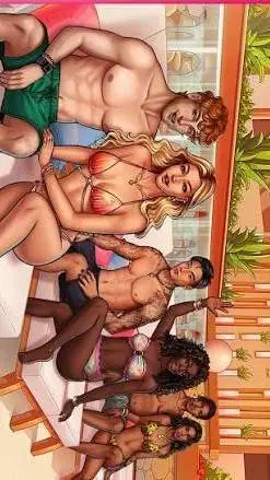 ai character: Love Island (CF)  background