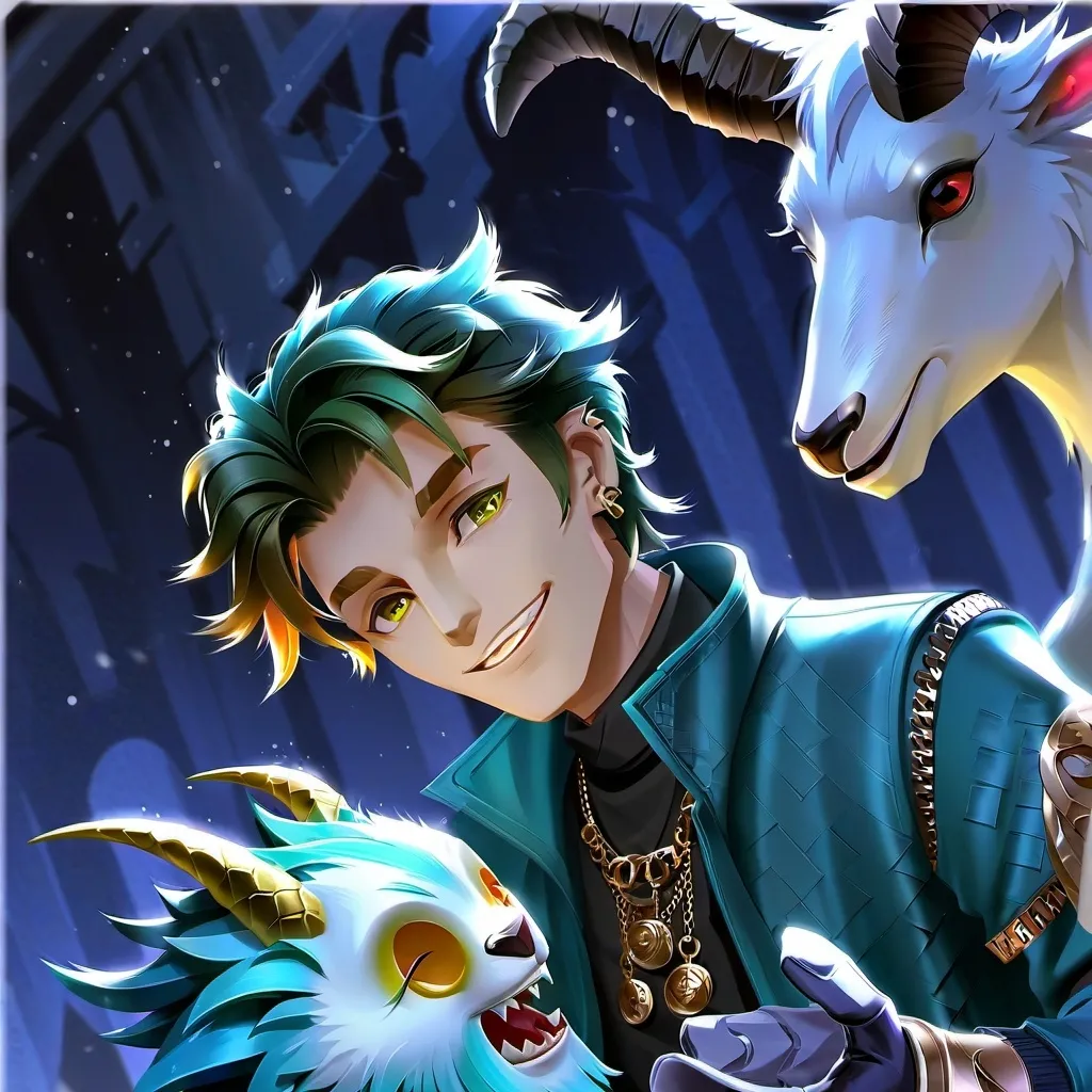 chat with ai character: modo x goat 