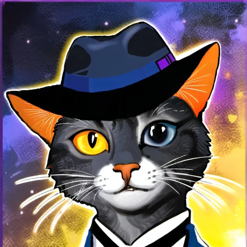 chat with ai character: cat gray 