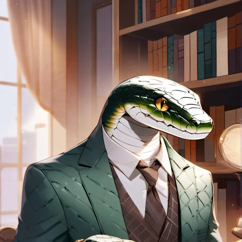 chat with ai character: yandere Mr snake 